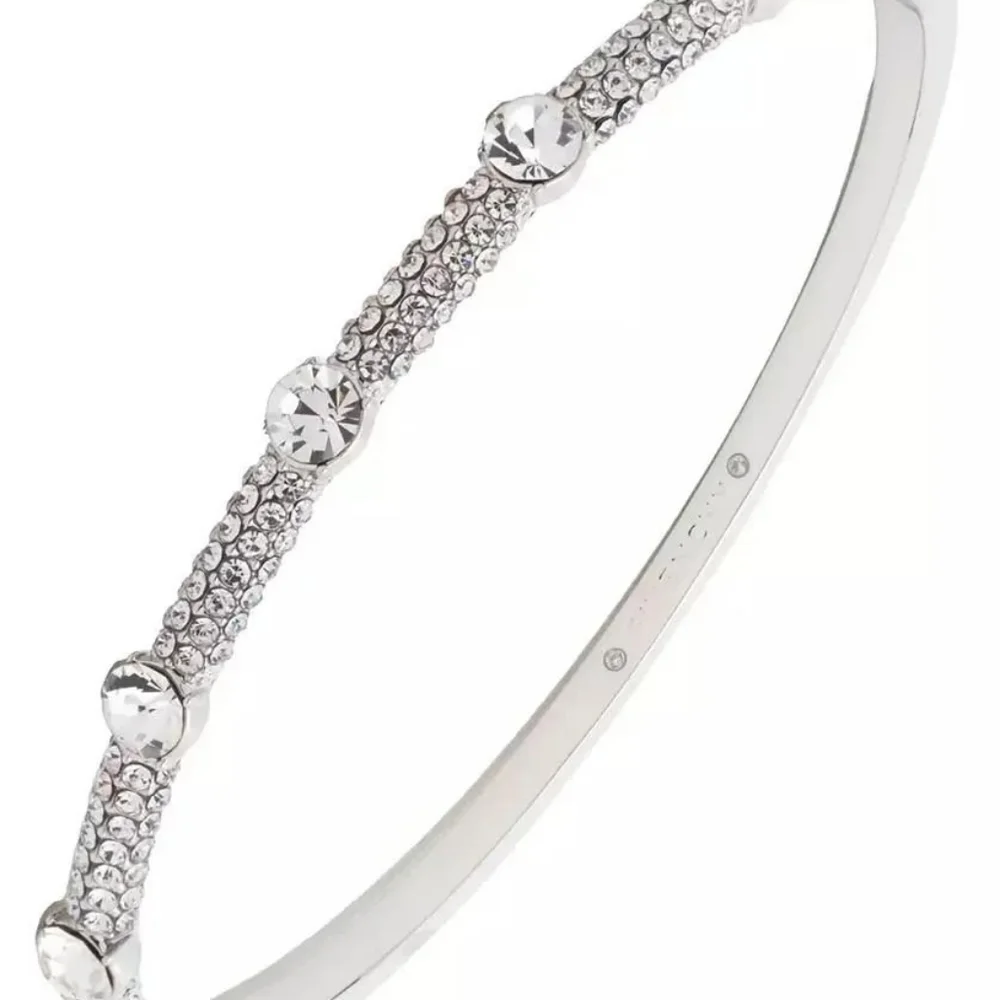 Givenchy Pavé Hoop Earrings & Bangle Bracelet - Picture 7 of 10